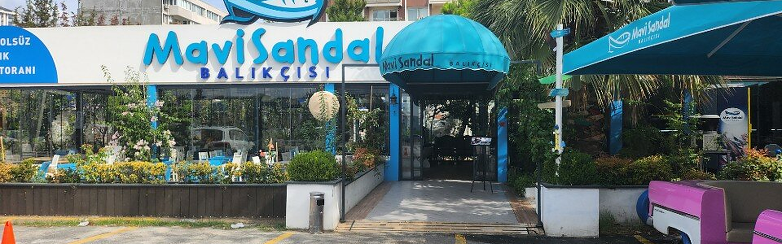 Mavi Sandal Kordonboyu